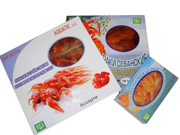 Раки в ассортименте в Орле