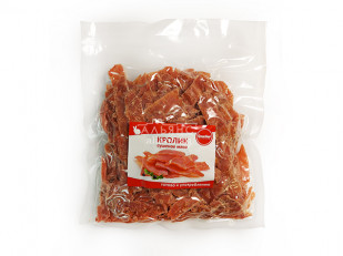 Гренки: Кролик вяленый (строганина)