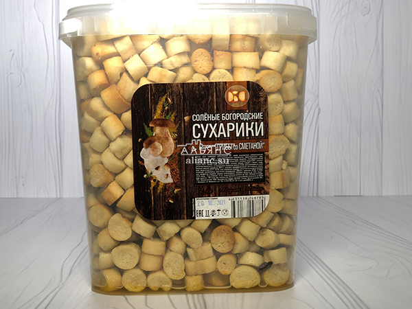 Сухарики с грибами и сметаной в Орле
