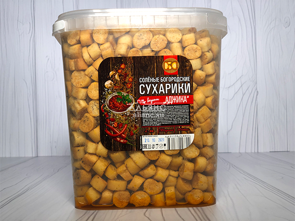 Сухарики с аджикой в Орле