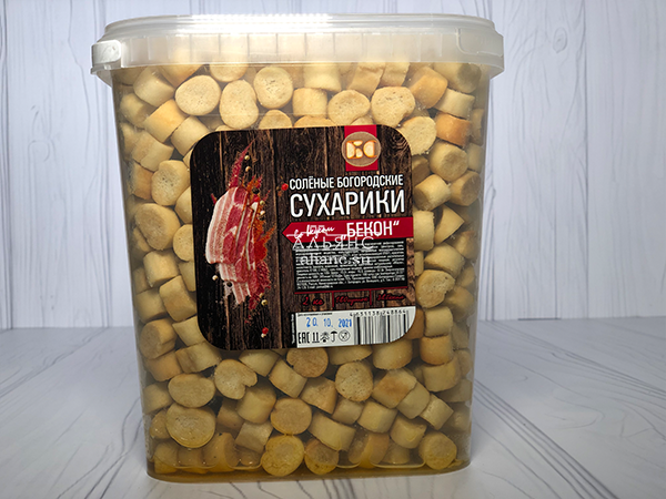 Сухарики с беконом в Орле