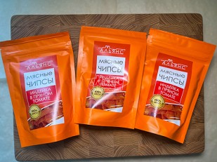 Кальмар кольца (ПУТИНА): Мясо (АЛЬЯНС) вяленое индейка 