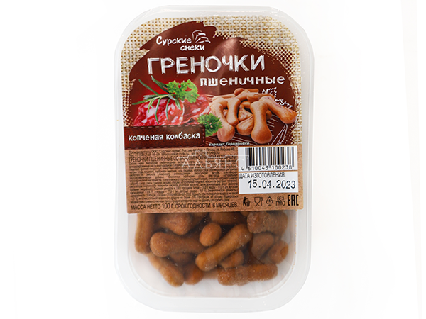 Сурские (ПШЕНИЧНЫЕ) Копченая колбаска (100 гр) в Орле