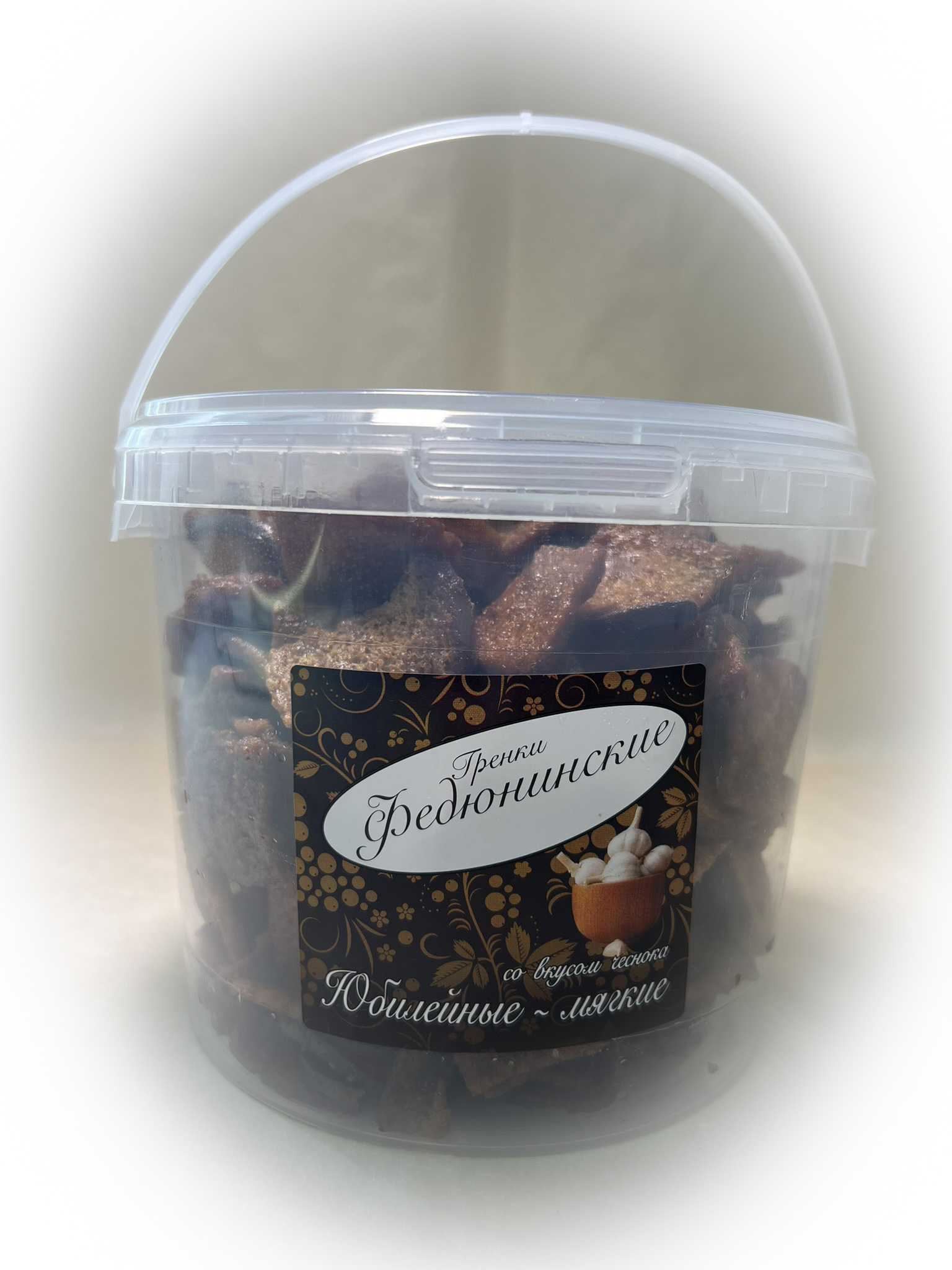 Гренки "ФЕДЮНИНСКИЕ" "Чеснок" (ведро 900 гр.) в Орле