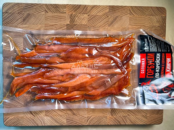 Горбуша соломка по-корейски в Орле